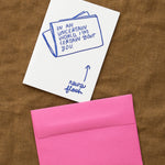 News Flash Card with envelope