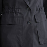 Buttons and detailing on Black Donne Blazer Rachel Comey 