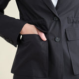 Rachel Comey Black Pocket on Donne Blazer