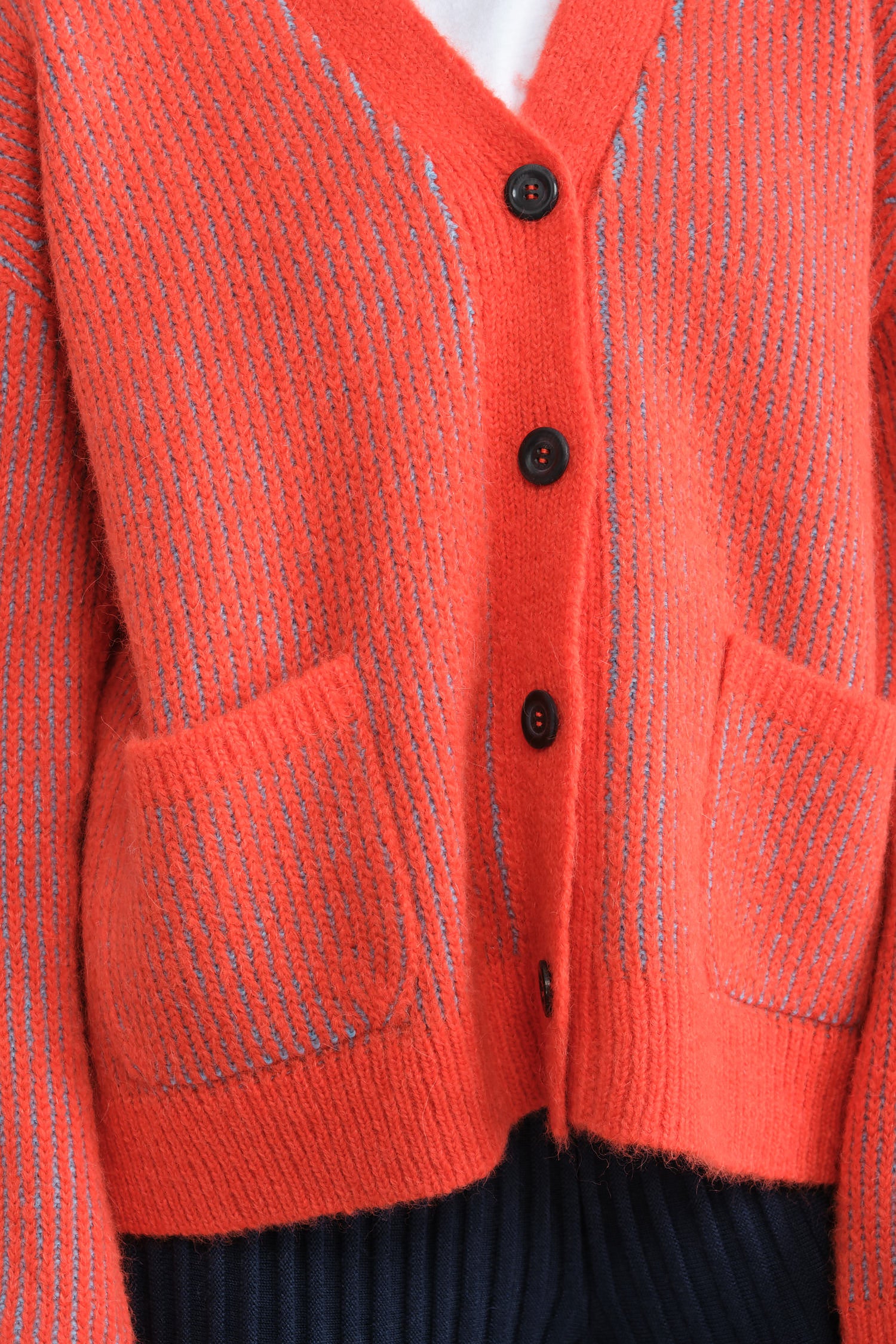 Pockets and detailing on Emmerson Cardigan