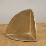S/N Home Objects Brass Bookend Brass / 4.75" W X 4.75" D X 4.75" H