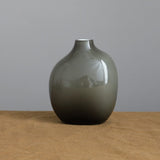 Kinto Home Kitchen Vases Sacco Vase Glass 02 Gray