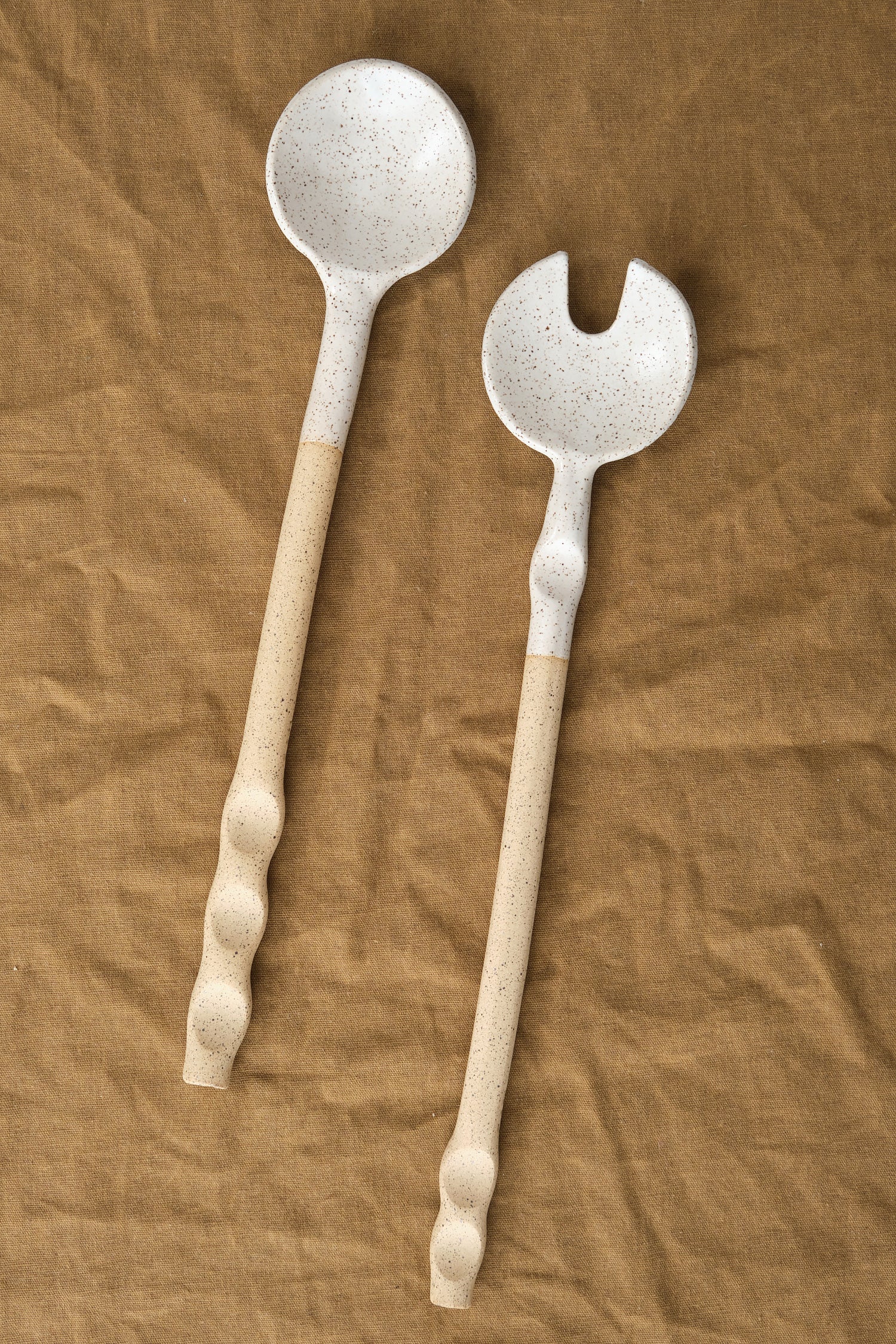 Dash Serving Spoon Set of 2 on table