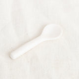 Small Caviar Serving Spoon in White Resin by Tina Frey Designs