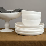 Tina Frey Designs Home Kitchen Dishware Modern Large Plate White / 10" D X 1" H