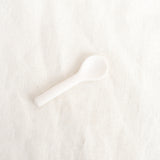 Small Caviar Serving Spoon in White Resin Tina Frey Designs