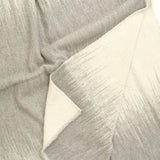 Uniq'uity Home Throws Vasarely Throw in White and Grey White and Grey / 78" L X 58" W