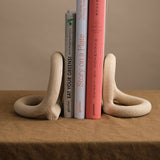 Virginia Sin Home Objects Bacchus Bookends Sand / 7"L X 4.5"W X 6.5"H
