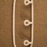 Virginia Sin Home Hooks Trio Coat Rack in Speckled Speckled / 20" L X 6.5" W X 2" H