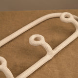 Virginia Sin Home Hooks Trio Coat Rack in Speckled Speckled / 20" L X 6.5" W X 2" H