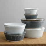 WRF Lab Ceramics Home Kitchen Serving Medium Container with Lid