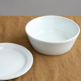 WRF Lab Ceramics Home Kitchen Serving Medium Container with Lid