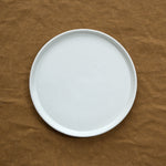 Medium Standard Plate in white