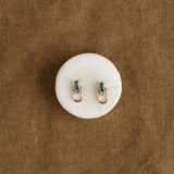 WWAKE Jewelry Earrings Door Knocker Earrings Opal
