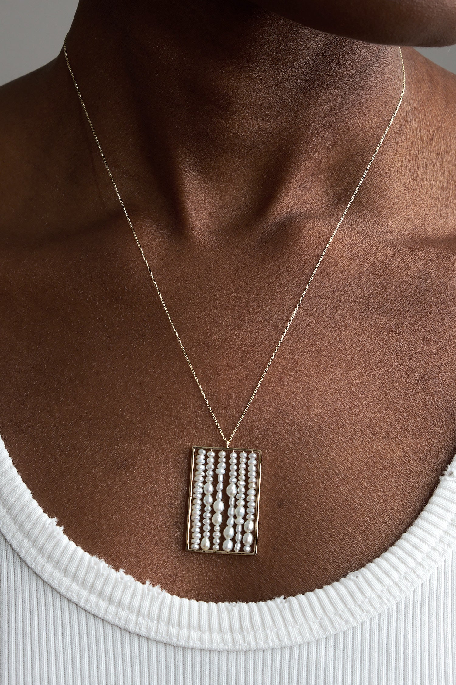 WWake Letter Necklace