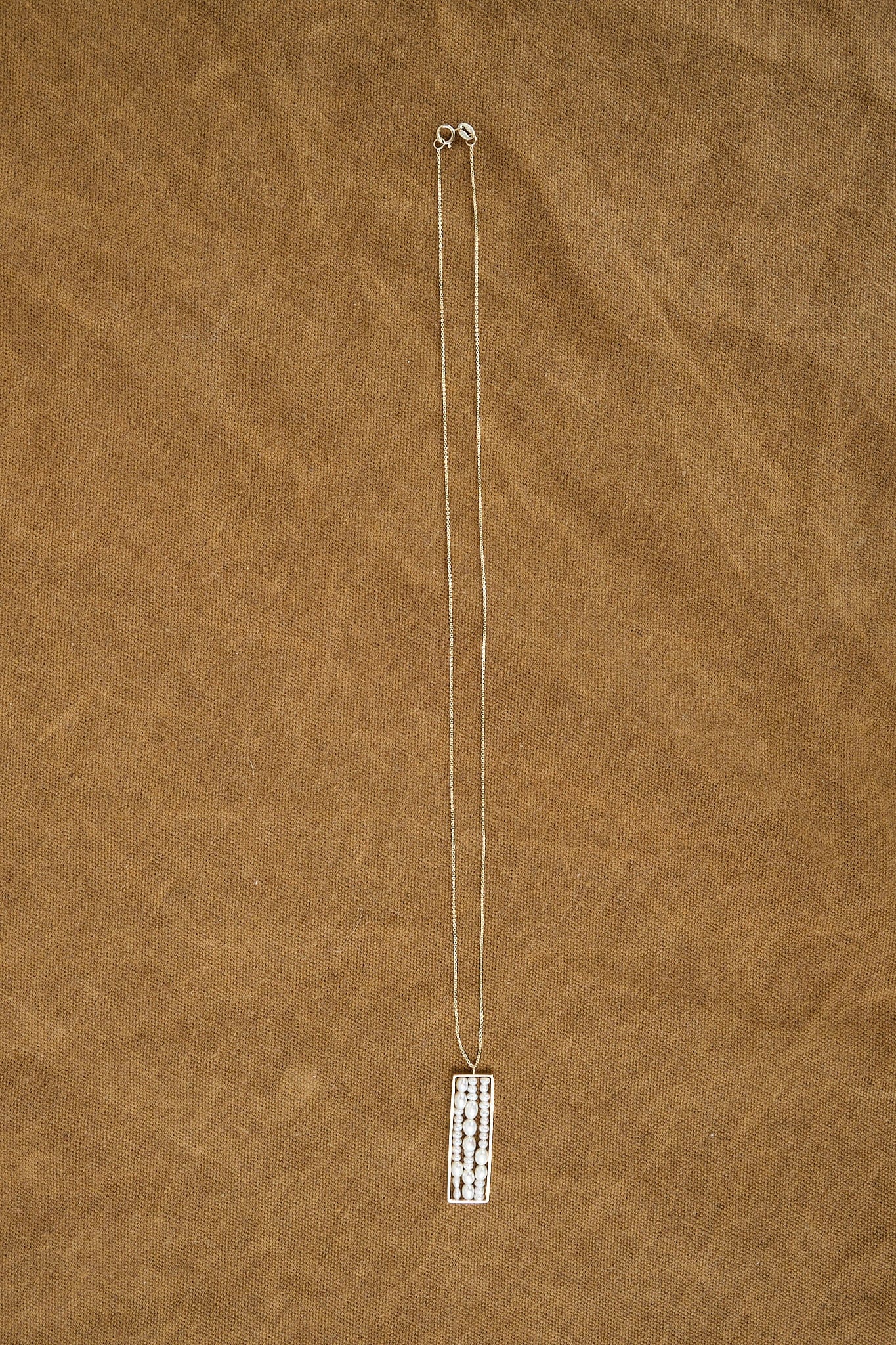 WWAKE Jewelry Necklaces Long Metaphor Necklace 14K Yellow Gold / 18" Chain