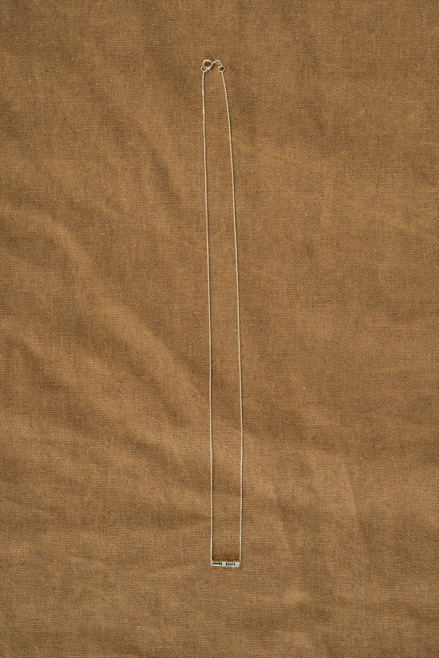 Chain length on Pillar Necklace