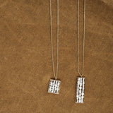 WWAKE Jewelry Necklaces Long Metaphor Necklace 14K Yellow Gold / 18" Chain