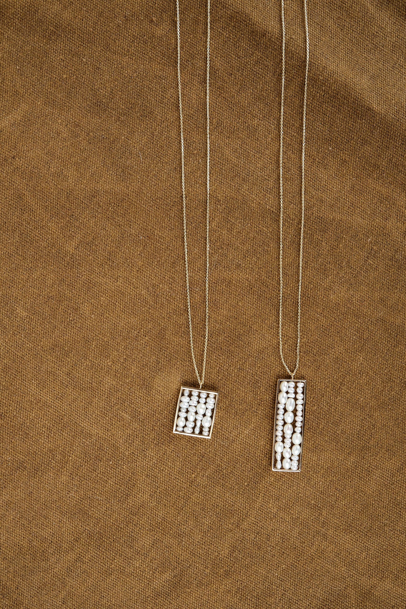 WWAKE Jewelry Necklaces Long Metaphor Necklace 14K Yellow Gold / 18" Chain