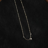 WWAKE Jewelry Necklaces Three Step Rose Cut Necklace